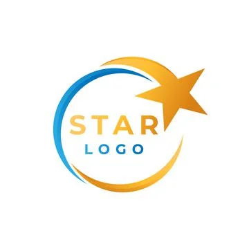 Abstract Star Logo icon Design Vector template. Simple and Elegant Star Logo  Stock Illustration