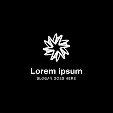 Abstract Star Logo Vector Design EPS10 Stock Illustration