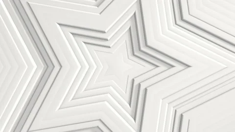 Abstract star pattern with offset effect. The animation is pure white stars. Abs Stock Footage 149639636
