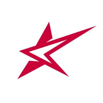 Abstract star sign Ilustração Stock