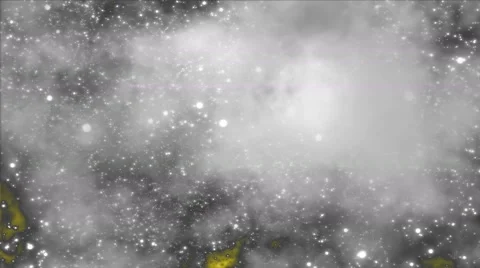 Abstract Star Travel Animation - Loop Yellow Stock Footage 61652724