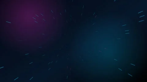 Abstract star warp field background. Digital space travel light speed effect Stock Footage 340373066