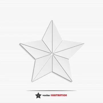 Abstract star web icon Stock Illustration