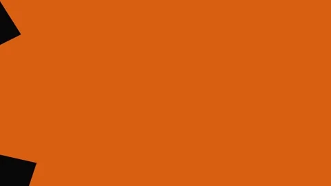 Abstract Starburst Animation in Warm Orange and Black Tones with Subtle Mov.. Stock Footage 340942641