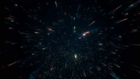 Abstract Starburst Particles Background Loop Stock Footage 167836575