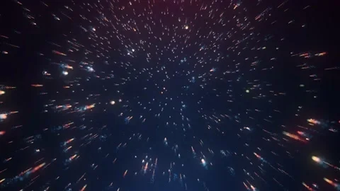 Abstract Starburst Particles Background Loop Stock Footage 167836579