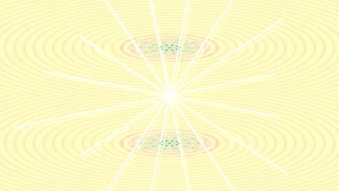 Abstract starburst radial lines pattern background on soft lilac gradient Stock Footage 339331590