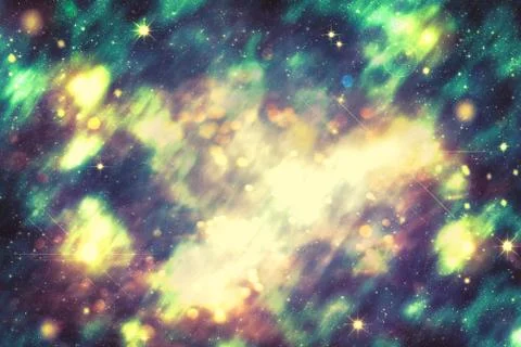 Abstract Starry Background Stock Illustration