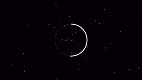 Abstract starry galaxy background loop of deep space cosmos animation Stock Footage 342093104