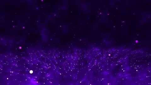 Abstract Starry Galaxy Nebula Space Background with Blue Purple Particles 스톡 동영상 339306541