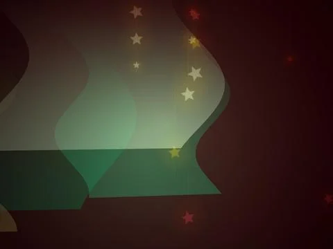 Abstract Starry Night Background Stock Illustration