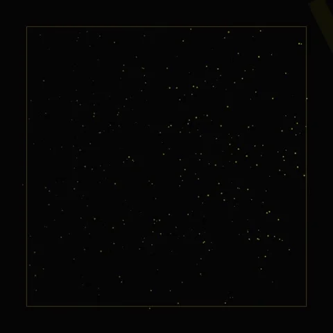 Abstract Starry Night Sky Particles Animation Stock Footage 346283683