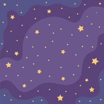 Abstract stars background simple vector illustration 스톡 일러스트