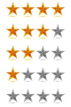 Abstract stars Illustrazione stock