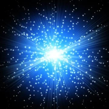 Abstract stars Stock Illustration