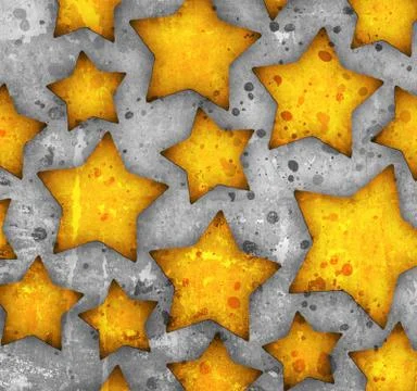 Abstract stars Stock Illustration