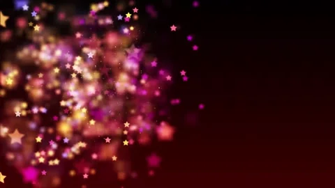 Abstract Stars Lights Background loop Video stock 202542579