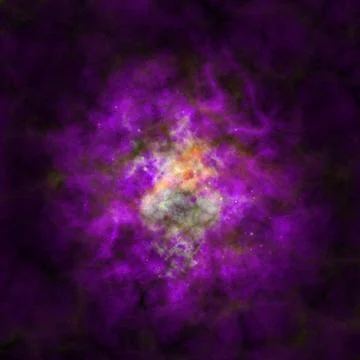Abstract stars nebula generated texture Stock Illustration