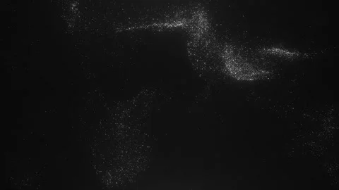 Abstract Stars Particles Background Video stock 247743786