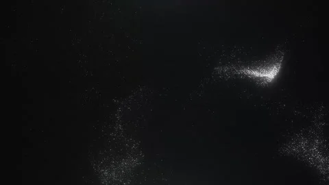 Abstract Stars Particles Background Video stock 247744076