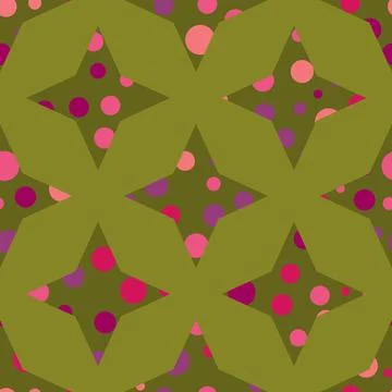 Abstract stars seamless pattern children for celebration Christmas Stock Illustration