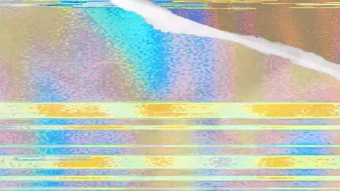 Abstract Static Noise Glitch Loop Stock Footage 322610089