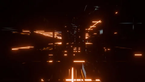 Abstract Station Stock Footage 344286196