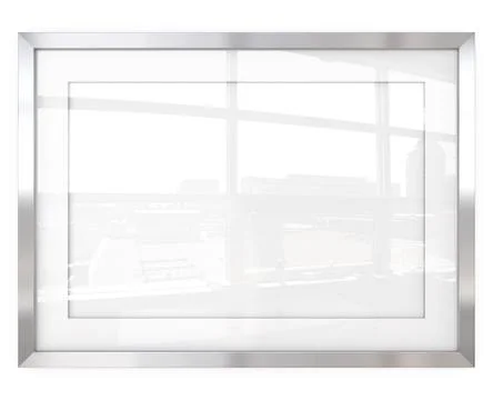 Abstract Steel Frame. Stock Illustration