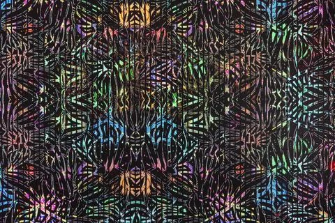 Abstract stereogram optical illusion background Stock Photos