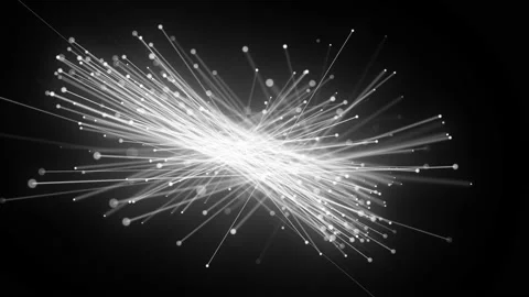 Abstract Sticks And Particles Background Slow Motion Stock Footage 231904288