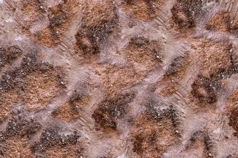 Abstract stone base design brown with putty grunge style background hard weat Stock Photos
