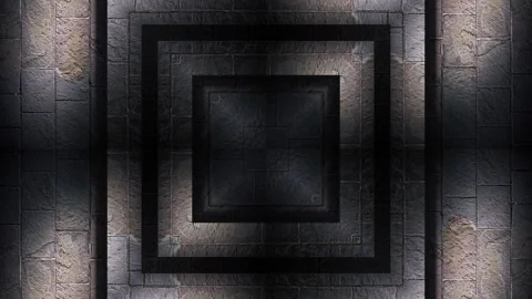 Abstract Stone Floor Pattern Video stock 265869099