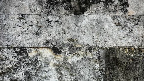 Abstract Stone pattern Urban Brick Wall Broken Plaster Backdrop. Textured S.. Stock Photos