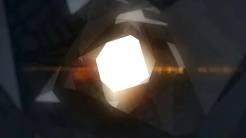 Abstract stone tunnel イラスト素材