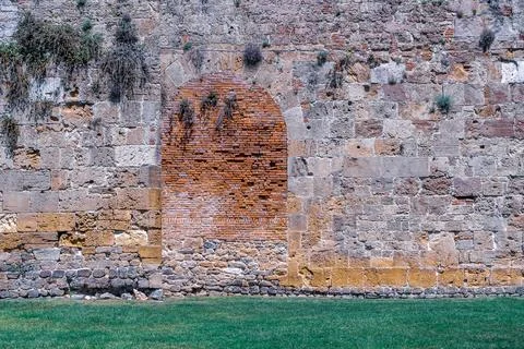 Abstract Stone Wall Background Stock Photos
