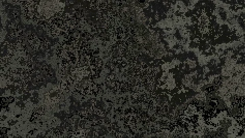 Abstract stop motion graphic with grunge halftone dot overlay for creative Stock Footage 301433241
