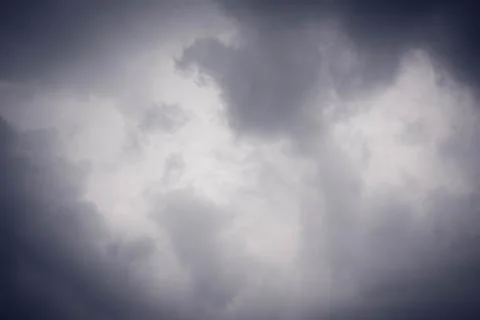Abstract stormy dark cloud background Stock Photos