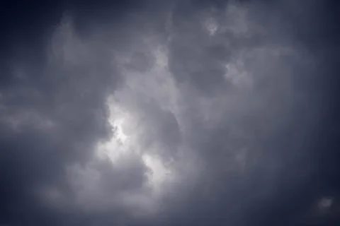 Abstract stormy dark cloud background Stock Photos