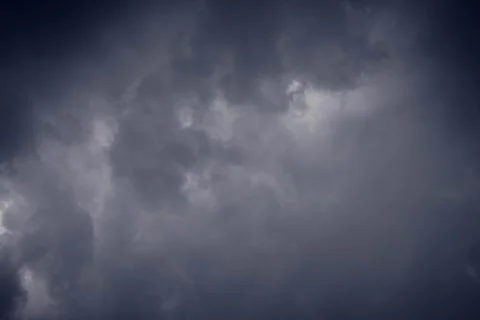 Abstract stormy dark cloud background Stock Photos