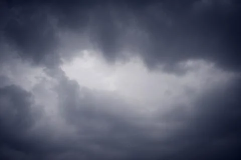 Abstract stormy dark cloud background Stock Photos