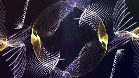 Abstract Streak Waves Stock Footage 218629614