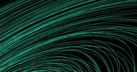 An abstract stream of luminous tracks weaves a mesmerizing pattern, filling Stock Footage 324822527