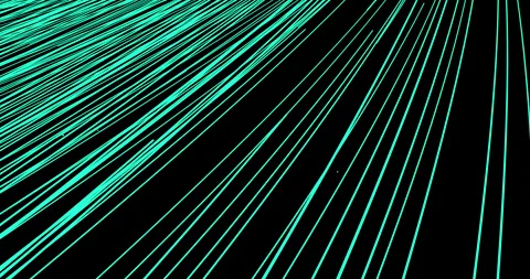 An abstract stream of luminous tracks weaves a mesmerizing pattern, filling Stock Footage 324822986