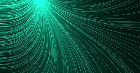 An abstract stream of luminous tracks weaves a mesmerizing pattern, filling Stock Footage 324827725