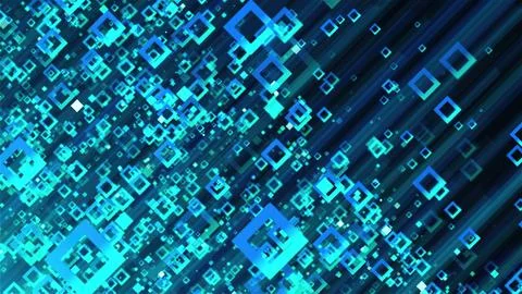 Abstract streaming data Illustrazione stock