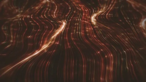 Abstract Streaming Lines Background Stock Footage 263810922