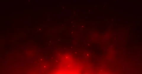 Abstract streams of hot air and smoke smoothly rise above the blazing flames Stockbeeldmateriaal 333362205