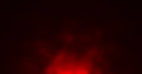 Abstract streams of hot air and smoke smoothly rise above the blazing flames Stockbeeldmateriaal 333362305