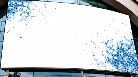 Abstract street presentation on white background. Mockup. Video stock 231556061