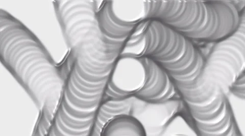Abstract string plastic circle rope vision creativity vj art ball background. Stock Footage 961809